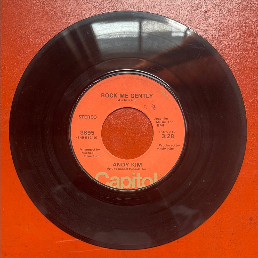 Capitol Records 45 rpm vintage vinyl record